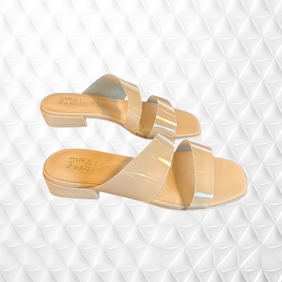 NWT Naturalizer ‘Illuminate’ Slide Sandal in “Shade 3 Light” Size 7 Wide Width - Picture 12 of 16